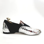 Load image into Gallery viewer, Roly - 06 Dundee Argento Elastico Bianco
