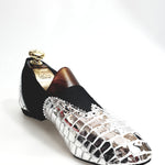 Load image into Gallery viewer, Roly - 06 Dundee Argento Elastico Bianco
