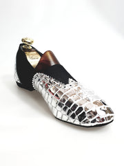 Load image into Gallery viewer, Roly - 06 Dundee Argento Elastico Bianco
