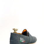 Load image into Gallery viewer, Tommy - Espadrillas in Tessuto Colore Grigio Carbon
