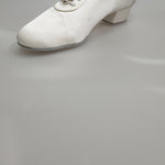 Load image into Gallery viewer, 106H - Ivory White Satin Shoe
