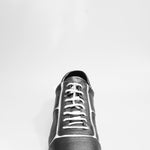 Carica immagine nella Galleria, Daniel ? (Movida by WISH DANCE) (115) - Sneaker in Pelle Satinato Melissa Acciaio CDF Inserti vernice Bianca
