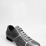 Carica immagine nella Galleria, Daniel ? (Movida by WISH DANCE) (115) - Sneaker in Pelle Satinato Melissa Acciaio CDF Inserti vernice Bianca
