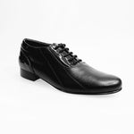 Load image into Gallery viewer, Bogart (006V) - Men&#39;s Laced Shoe Oxford Mod. Closure in Black Leather Under-Laces Black Patent Black Patent
