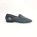 Load image into Gallery viewer, Tommy - Espadrillas in Tessuto Colore Grigio Carbon
