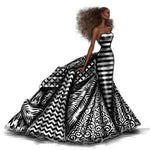 Load image into Gallery viewer, Tatyana (460PW) - Woman&#39;s Sandal in Black Suede with Silver Elastics and Silver Laminated Stiletto Heel
