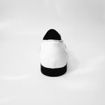 Load image into Gallery viewer, Jackson (PJ) - Loafer in White Patent Leather and Silver Band Lined in Genuine Italian Leather

