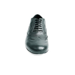 Load image into Gallery viewer, Fred (MS12) - Lace-up Dovetail Mod. Oxford Shoe in Black Leather Round Shape
