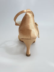 Load image into Gallery viewer, 302H - Flesh Satin Heel to Spool
