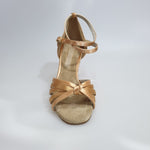 Load image into Gallery viewer, 302H - Flesh Satin Heel to Spool
