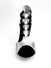 Load image into Gallery viewer, Lilith (460) - Woman&#39;s Sandal in Silver Leather
