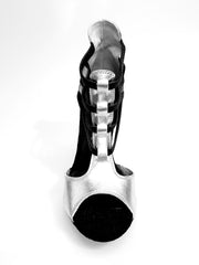 Load image into Gallery viewer, Lilith (460) - Woman&#39;s Sandal in Silver Leather
