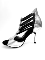 Load image into Gallery viewer, Lilith (460) - Woman&#39;s Sandal in Silver Leather
