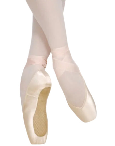 Punte da danza classica Grishko Fouette Wish Dance Shop, modello Masherina a "V", altezza media, morbidezza e larghezza variabili