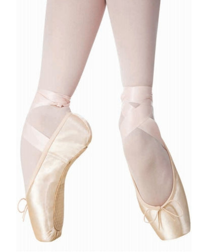 Punte da danza classica Grishko Triumph con suola dura, modello con larghezza unica, ideali per ballerine professioniste.