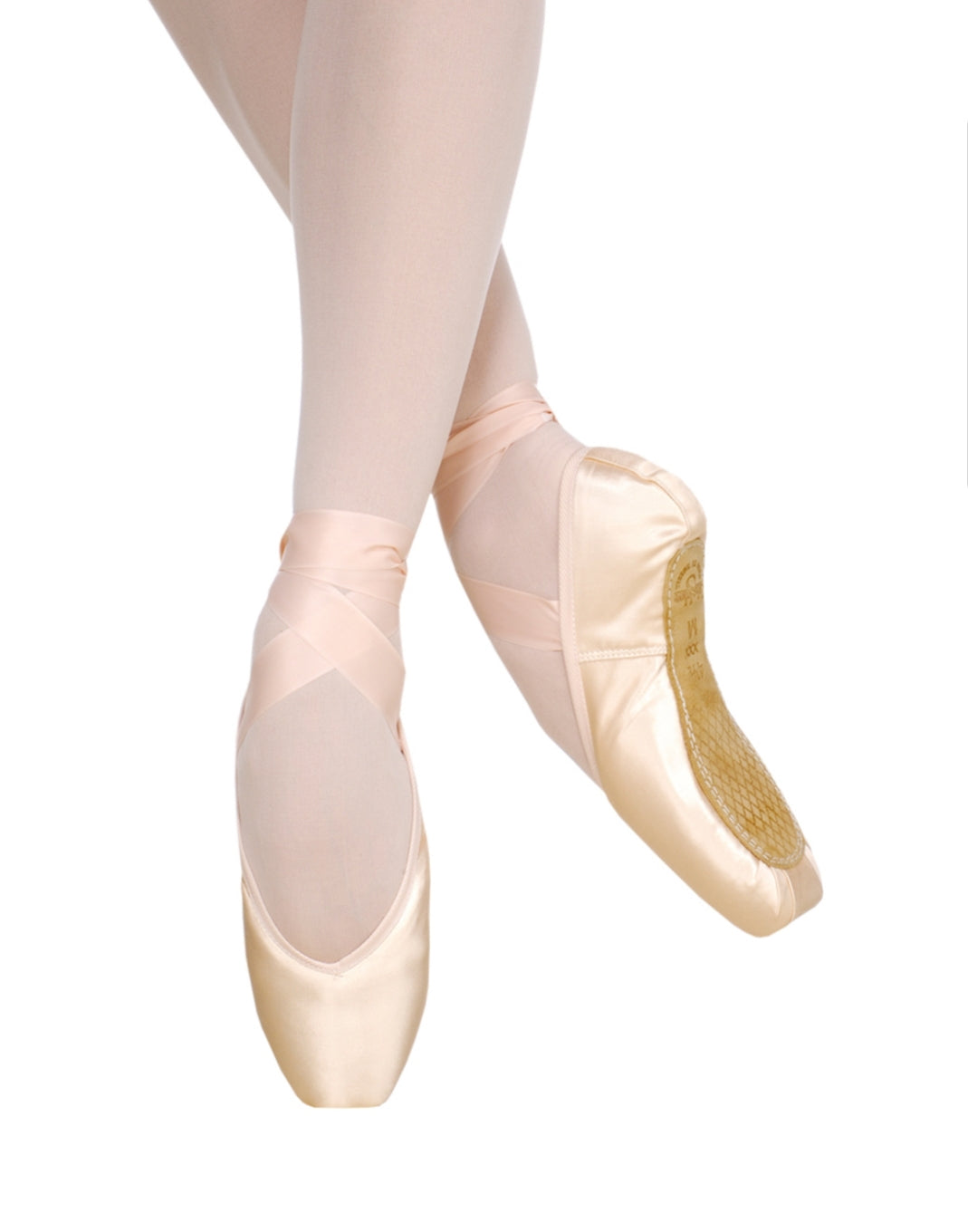 Punte da danza classica Grishko Maya II con pianta stretta, alta mascherina, morbidezza variabile e senza cordoncino, marca Wish Dance Shop