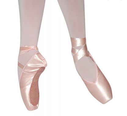 Punte da danza classica Grishko Vaganova con diverse rigidità e larghezze, ideali per ballerine professionali e amatoriali.