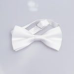 Load image into Gallery viewer, Papillon in Raso Seta Bianco Candido modello Classico
