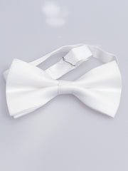 Load image into Gallery viewer, Papillon in Raso Seta Bianco Candido modello Classico
