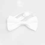 Load image into Gallery viewer, Papillon in Raso Seta Bianco Candido modello Classico
