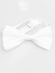 Load image into Gallery viewer, Papillon in Raso Seta Bianco Candido modello Classico
