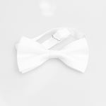 Load image into Gallery viewer, Papillon in Raso Seta Bianco Candido modello Classico
