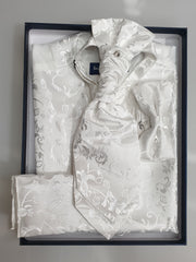 Carica immagine nella Galleria, Set Completo - Gilet/Papillon/Ascot/Pouchette
