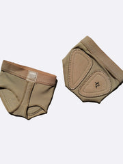 Carica immagine nella Galleria, WD (H7) Mutandine protezione per piedi microfibra color carne
