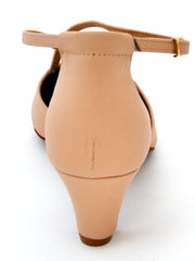 Load image into Gallery viewer, Cuccarini (458L / 178B) - Semi-closed Women&#39;s Shoe in genuine Nude Leather
