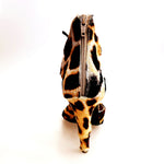Load image into Gallery viewer, Laura Leopard - Sandalo da donna con stringa camoscio marrò in Cavallino Maculato Leopardo Beige Marrò
