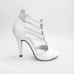 Lilith (460) - Sandalo da Donna in Pelle Bianca