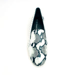 Load image into Gallery viewer, Morelia (MS20) - White / Green Python Moccasin Long shape
