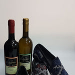 Load image into Gallery viewer, Viper Red (800PW) - Men&#39;s Loafer in Black Suede with Red White and Black Swarovski Rubber Sole
