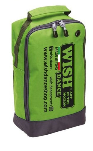 Beauty case Wish Dance Shop in materiale idrorepellente con zip, borsa porta scarpe resistente e pratico in poliestere rinforzato.