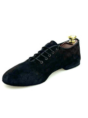 Carica immagine nella Galleria, Jazz 04 - Scarpa Jazz Confort in Camoscio Nero
