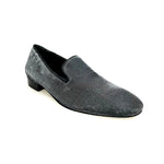 Load image into Gallery viewer, Boris (MS20) - Silver Satin Men&#39;s Loafer with Long Shape
