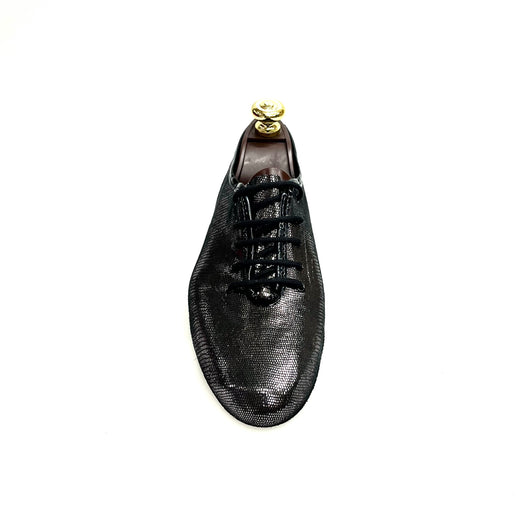 03 Training Lizard Printed Leather Gunmetal