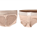 Carica immagine nella Galleria, WD (H7) Mutandine protezione per piedi microfibra color carne
