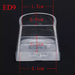 Load image into Gallery viewer, Salvatacchi Confort (ED9) - Per Tacco Largo a Rocchetto Doppio di Mobido Silicone in Gel Trasparente
