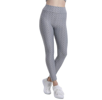Leggins bi-stretch blu Jasmine Gondola Wish Dance Shop, modello modellante con tessuto traspirante e vita medio alta.