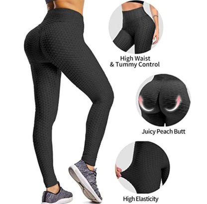 Leggings JASMINE Gondola Blu Wish Dance Shop, modelli bi-stretch, tessuto microfibrato traspirante, vita medioalta, modellanti glutei.