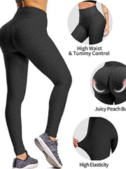 Carica immagine nella Galleria, JASMINE Leggins Gondola Blu (055) - Leggins Bi-Stretch modellanti forma glutei in tessuto microfifra traspirante vita medioalta schiaccia addome
