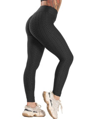 Carica immagine nella Galleria, JASMINE Leggins Gondola Blu (055) - Leggins Bi-Stretch modellanti forma glutei in tessuto microfifra traspirante vita medioalta schiaccia addome
