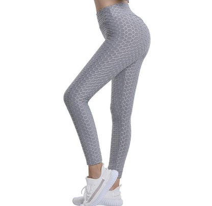 Leggins bi-stretch blu Jasmine Gondola Wish Dance Shop, modellanti, traspiranti, vita medio alta, forma i glutei, tessuto microfibra.