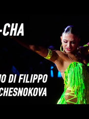 Carica e visualizza video in Galleria, CAROLIN QC (Marea L14) - Scarpa Da Donna Bi-Flex in Raso Seta Bronzo Con Swarovski Boreali e Tacco a Rocchetto/Slim Latino Alto
