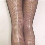 Load image into Gallery viewer, Swarovski Collant Professionali in Rete con Fila di Swarovski e Occhiello
