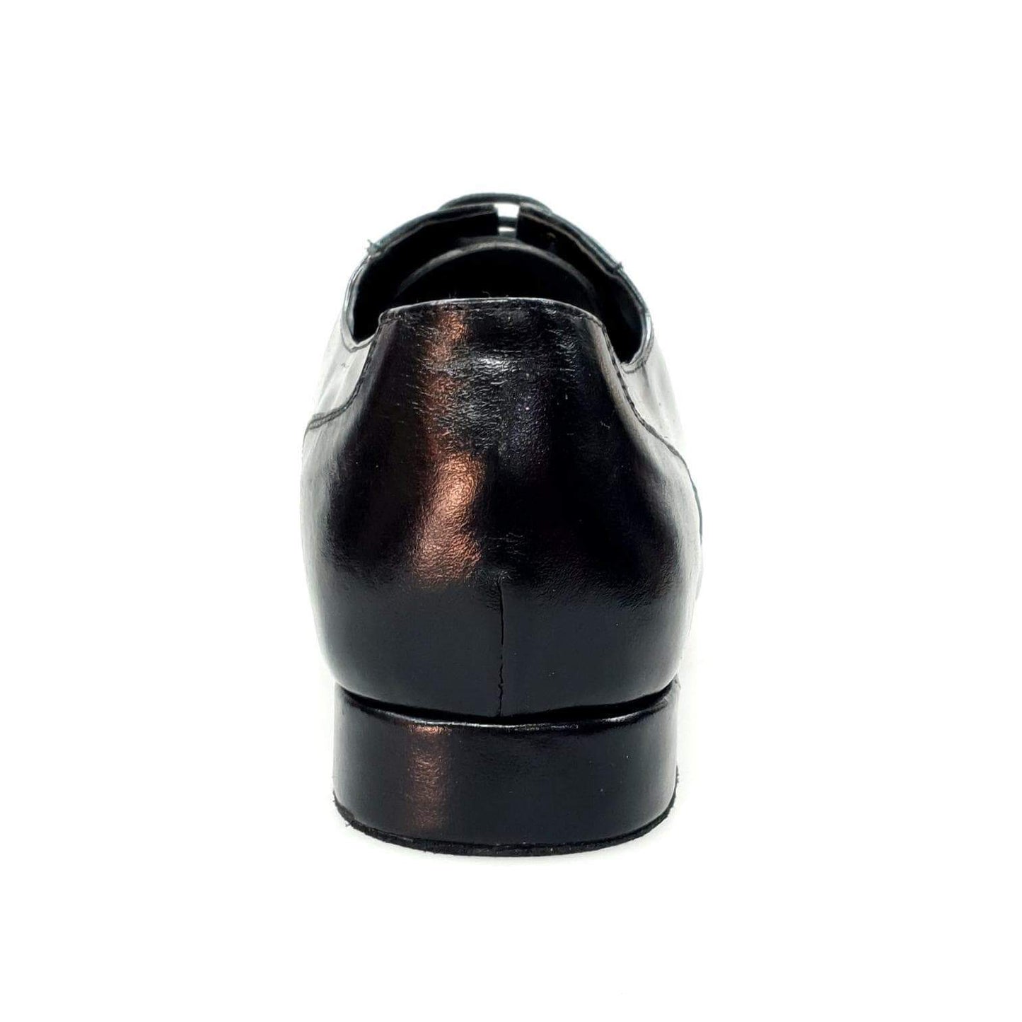 Stringate COTISO 108N Wish Dance Shop in pelle e vernice nera, modello Oxford con coda di rondine elegante.