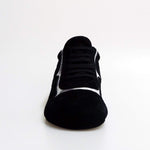 Load image into Gallery viewer, Wish Dance Shop 115 Camoscio Nero Profili Bianchi
