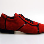 Load image into Gallery viewer, Wish Dance Shop 115 Camoscio Rosso Profili Neri
