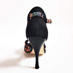 Load image into Gallery viewer, Wish Dance Shop 401 New Velvet Camoscio Nero
